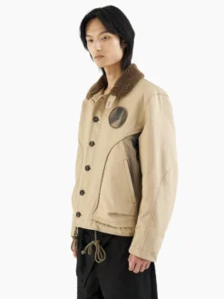 ALPHA X JIYONGKIM SUN-BLEACHED DECK JACKET