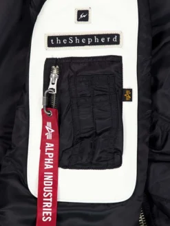 ALPHA X UNDERCOVER THE SHEPHERD MA-1 BOMBER JACKET