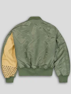 ALPHA X UNDERCOVER THE SHEPHERD MA-1 BOMBER JACKET