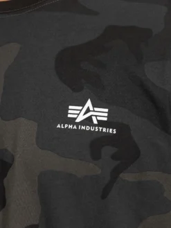 BASIC SMALL LOGO T-SHIRT CAMO
