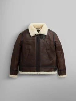 B-3 SHERPA LEATHER JACKET
