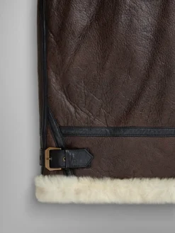 B-3 SHERPA LEATHER JACKET