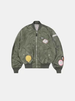 BUNNEY X ALPHA MA-1 BOMBER JACKET