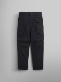 CONVERTIBLE CARGO PANT (BLACK)
