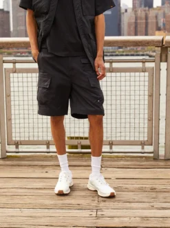 CONVERTIBLE CARGO PANT (BLACK)