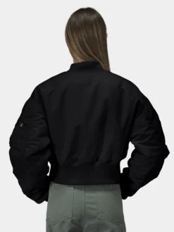 CROPPED MA-1 FLIGHT JACKET WOMENS