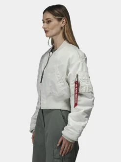 CROPPED MA-1 FLIGHT JACKET WOMENS (SEASONAL)