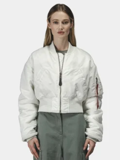 CROPPED MA-1 FLIGHT JACKET WOMENS (SEASONAL)