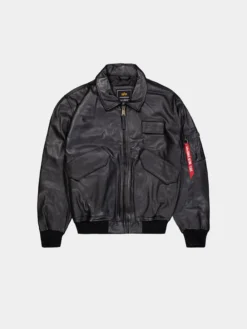 CWU 45/P LEATHER BOMBER JACKET (HERITAGE)