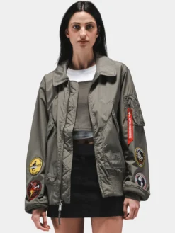 CWU 36/P RELAXED PATCHED FLIGHT JACKET