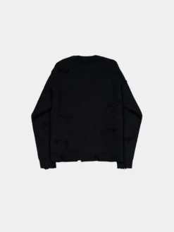 DISTRESSED LOGO PULLOVER