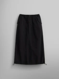 DRAWCORD SKIRT WOMENS (BLACK)