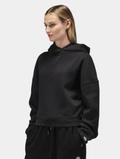 ESSENTIAL CROPPED HOODIE WOMENS