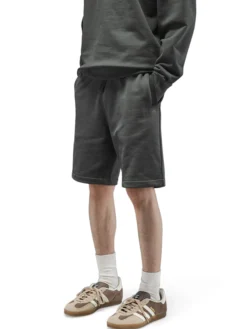 ESSENTIAL FRENCH TERRY SHORT (CHARCOAL)