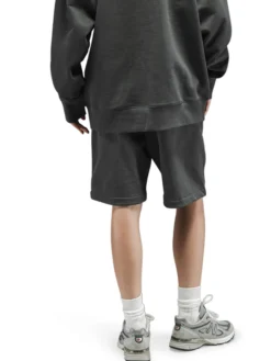 ESSENTIAL FRENCH TERRY SHORT (CHARCOAL)