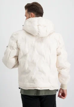 HOODED LOGO PUFFER