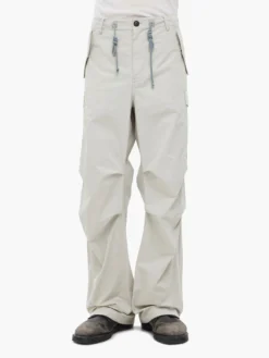 JIYONG KIM X ALPHA SUN BLEACHED MULTI POCKET PANT