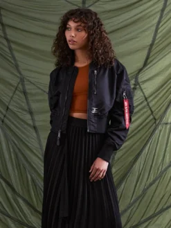 L-2B CROPPED GEN II BOMBER JACKET WOMENS