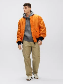 L-2B LOOSE BOMBER JACKET