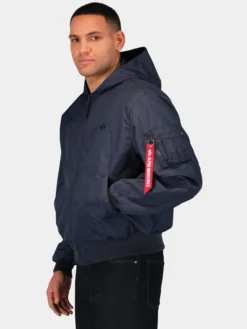 LOGO L-2B HOODED HUNTER FLIGHT JACKET