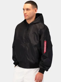 LOGO L-2B HOODED HUNTER FLIGHT JACKET