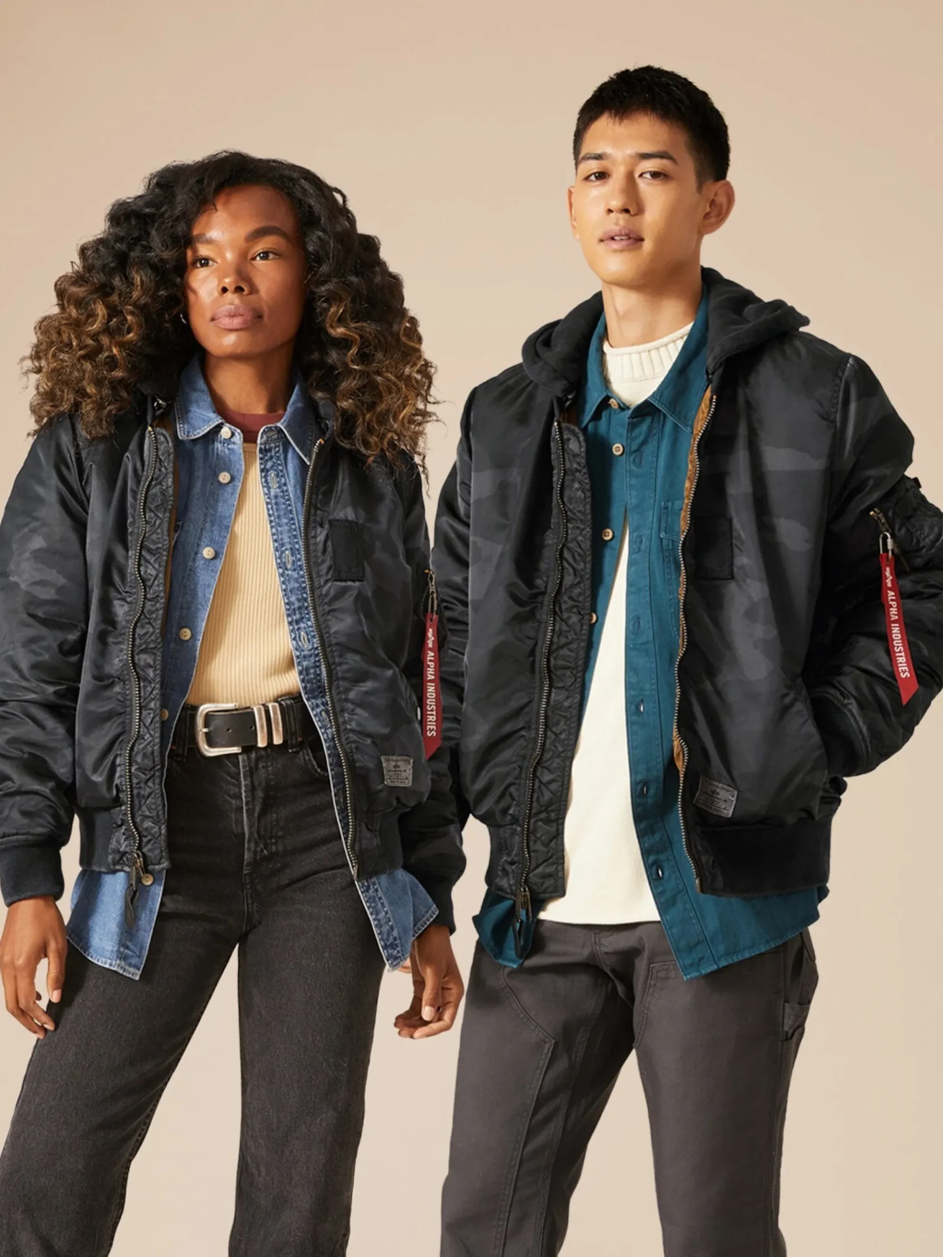 MA-1 HOODED BATTLEWASH BOMBER JACKET