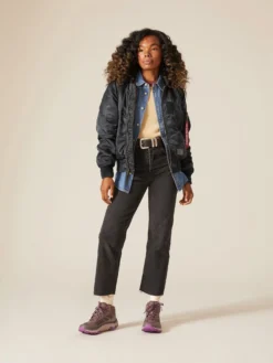 MA-1 HOODED BATTLEWASH BOMBER JACKET
