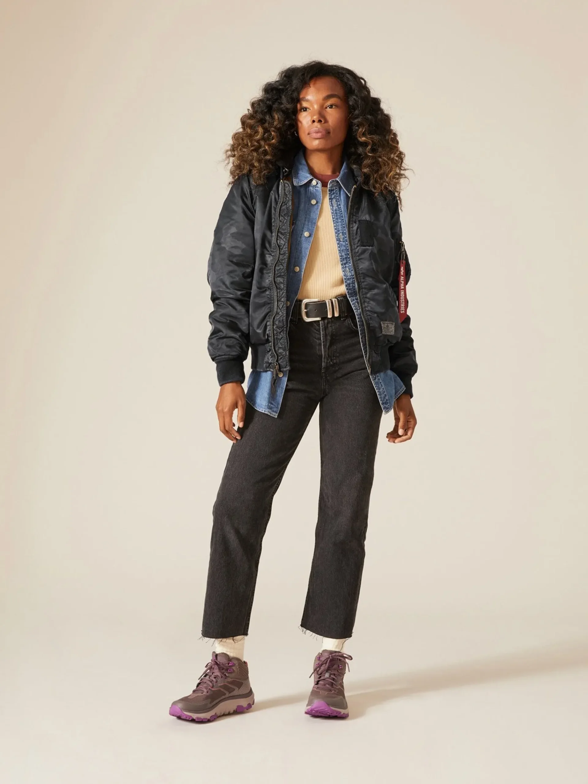 MA-1 HOODED BATTLEWASH BOMBER JACKET