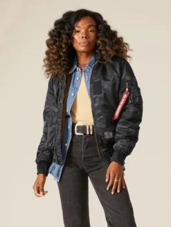 MA-1 HOODED BATTLEWASH BOMBER JACKET
