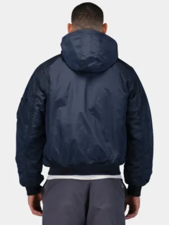 MA-1 HOODED OXFORD FLIGHT JACKET