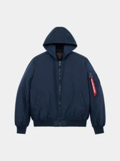 MA-1 HOODED OXFORD FLIGHT JACKET