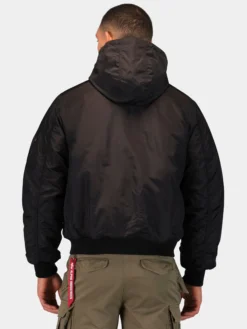 MA-1 HOODED OXFORD FLIGHT JACKET