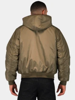 MA-1 HOODED OXFORD FLIGHT JACKET