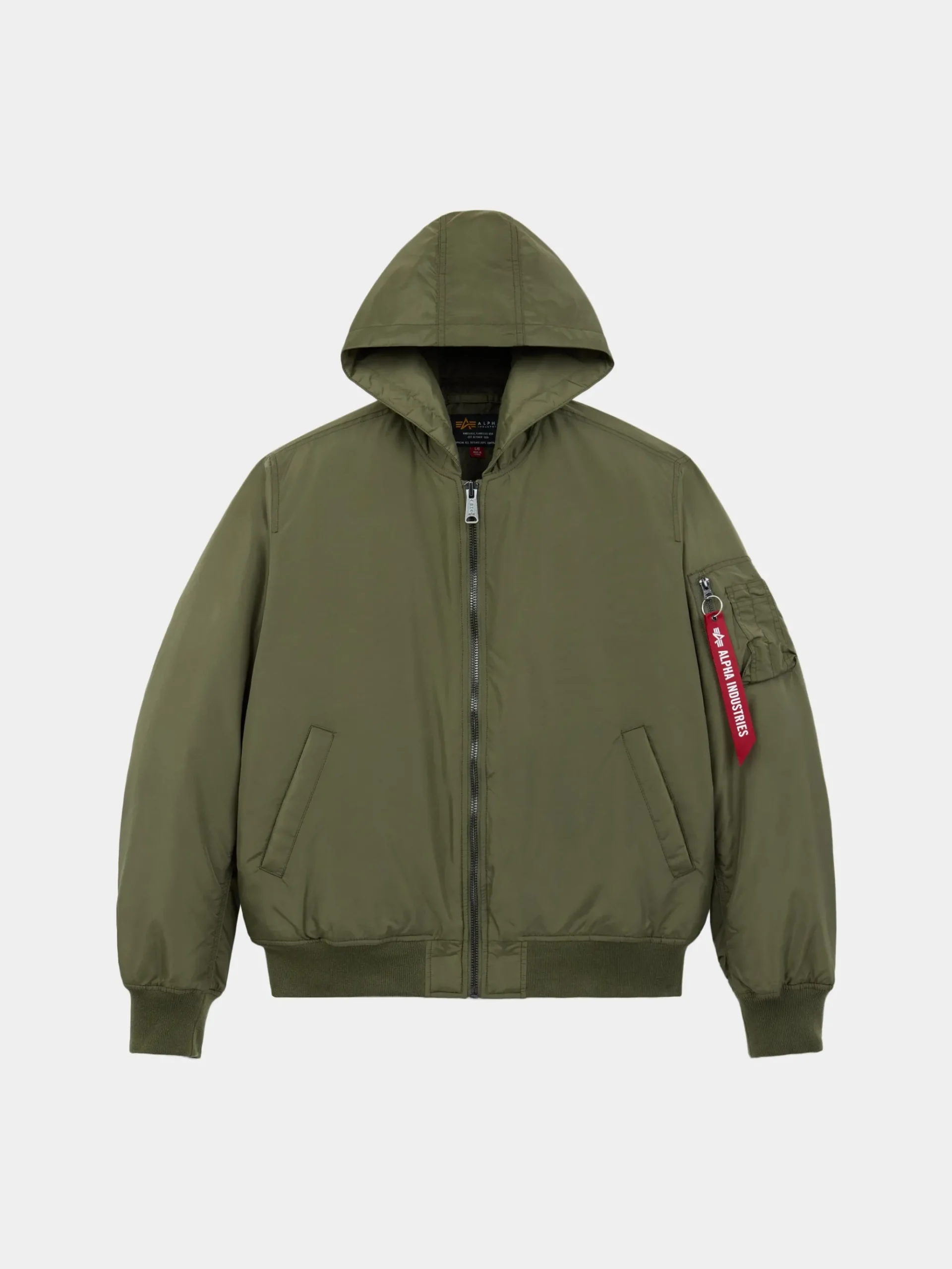 MA-1 HOODED OXFORD FLIGHT JACKET
