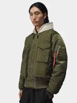 MA-1 MIXED COTTON FLIGHT JACKET