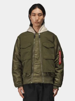 MA-1 MIXED COTTON FLIGHT JACKET