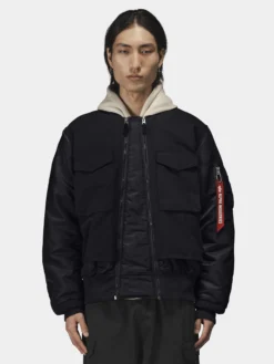 MA-1 MIXED COTTON FLIGHT JACKET