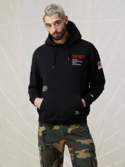 NASA WORM LOGO HOODIE