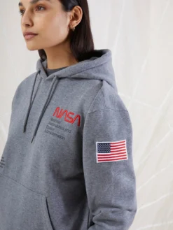 NASA WORM LOGO HOODIE
