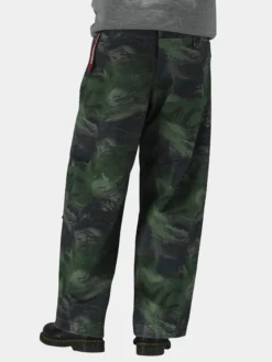 OVERSIZED WASHED PANT (OLIVE RD CAMO)