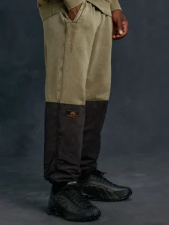 OVO X ALPHA GARMENT DYE FLEECE PANTS