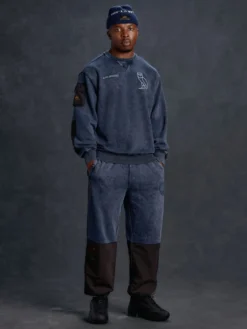 OVO X ALPHA GARMENT DYE FLEECE PANTS