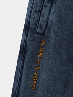 OVO X ALPHA GARMENT DYE FLEECE PANTS