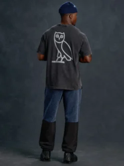 OVO X ALPHA GARMENT DYE T-SHIRT