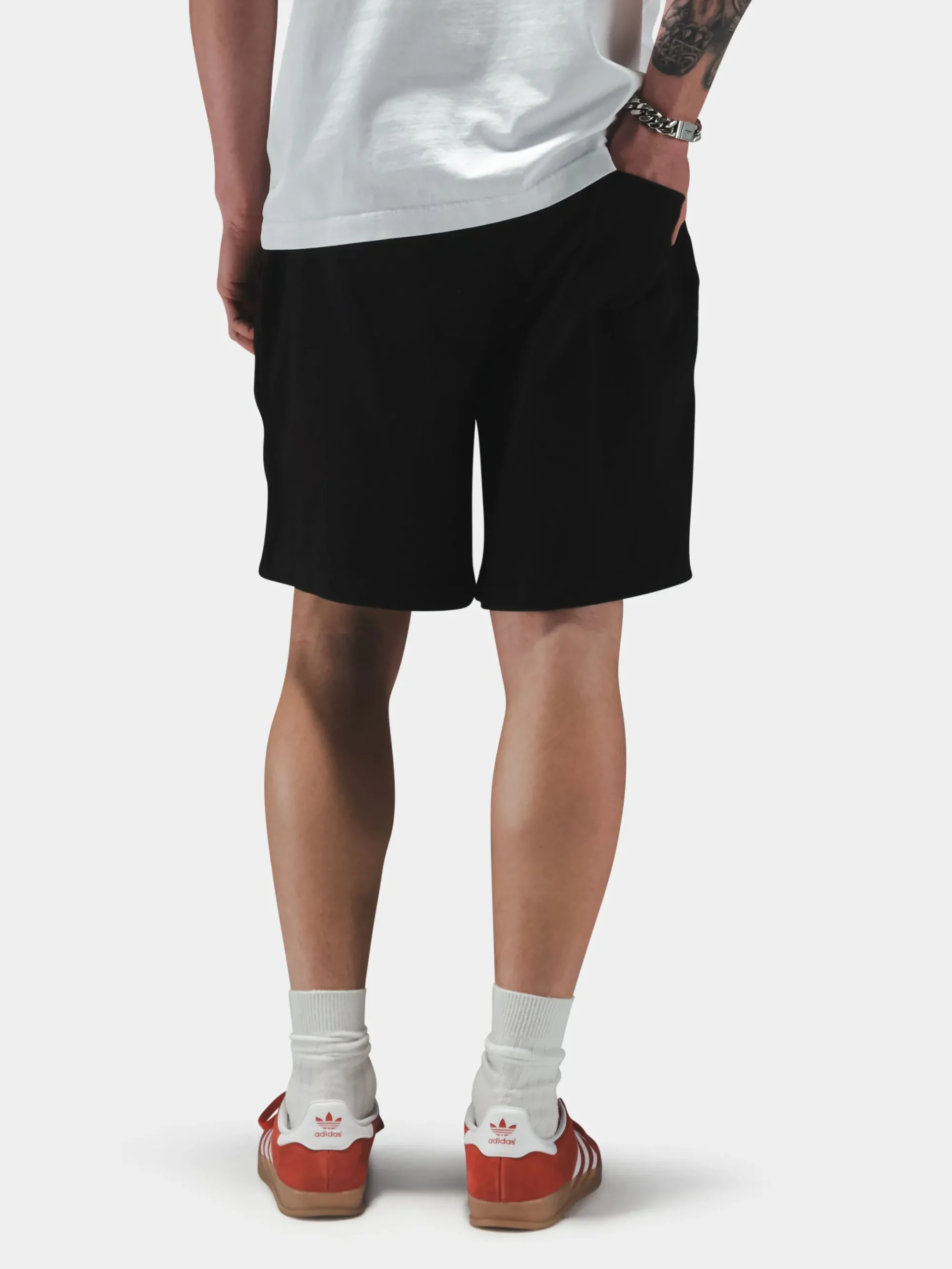 PATCHED JERSEY SHORT