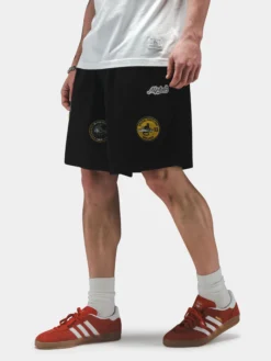 PATCHED JERSEY SHORT