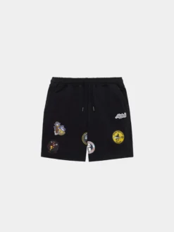 PATCHED JERSEY SHORT