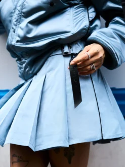PEGGY GOU X ALPHA MINI WRAP SKIRT