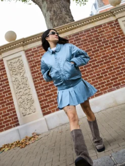 PEGGY GOU X ALPHA MINI WRAP SKIRT