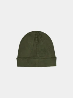 PROTOTYPES X ALPHA RAW BEANIE LABEL